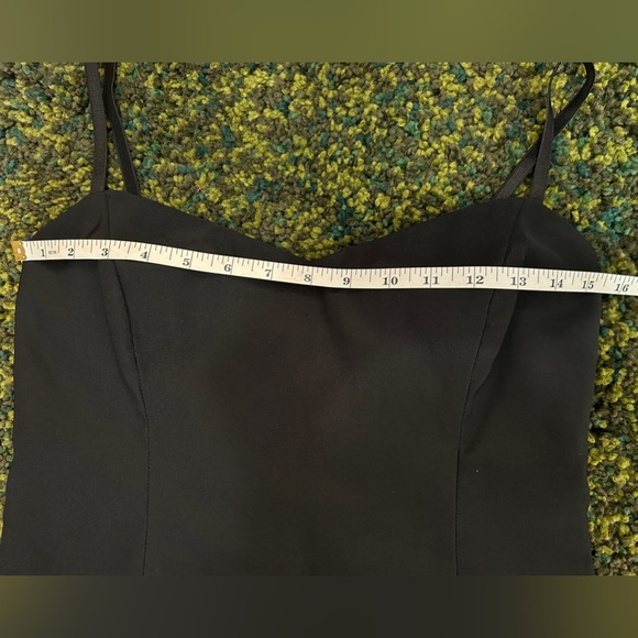 Laundry by Shelli Segal Vintage black sweetheart spaghetti strap dress size 4 - Picture 15 of 15